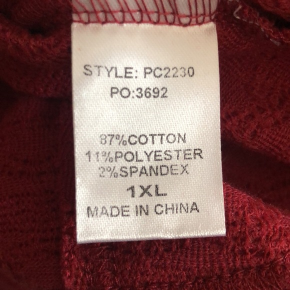 NWT GiGiO 1XL Scoop Neck Top - Picture 9 of 9